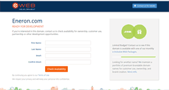 Desktop Screenshot of eneron.com